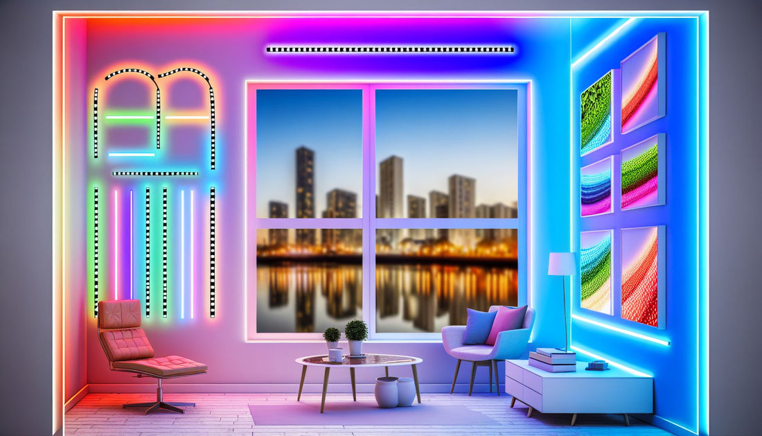 Decoração Criativa com Luzes RGBIC