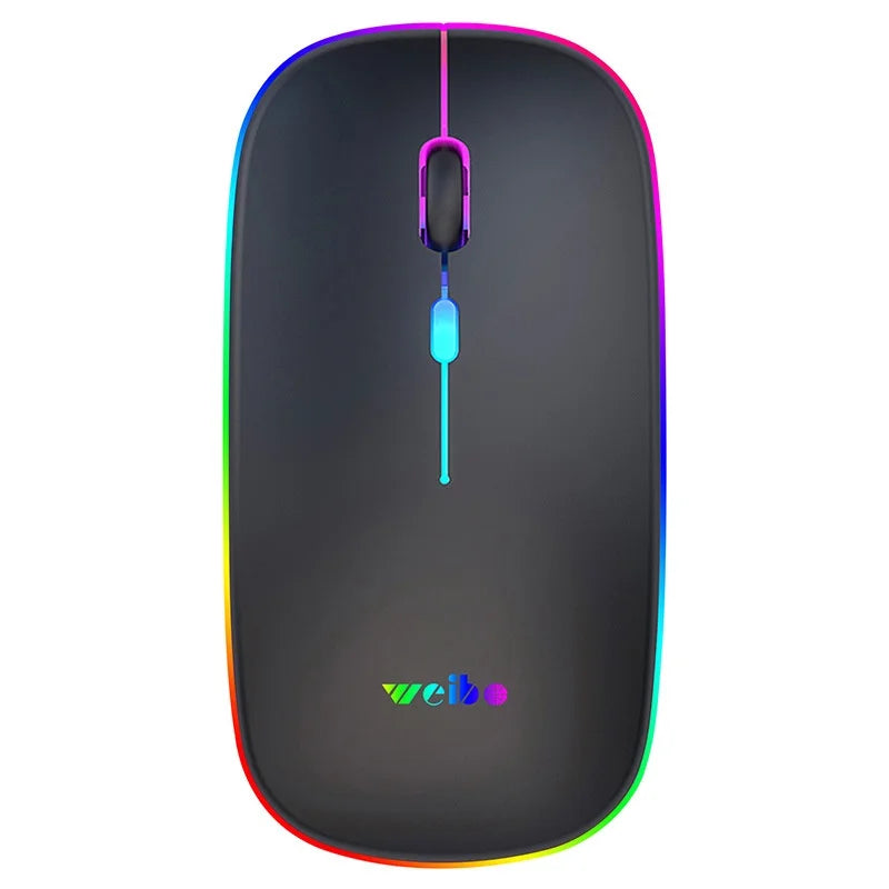 Mouse Sem Fio Optico Silencioso Ergonômico