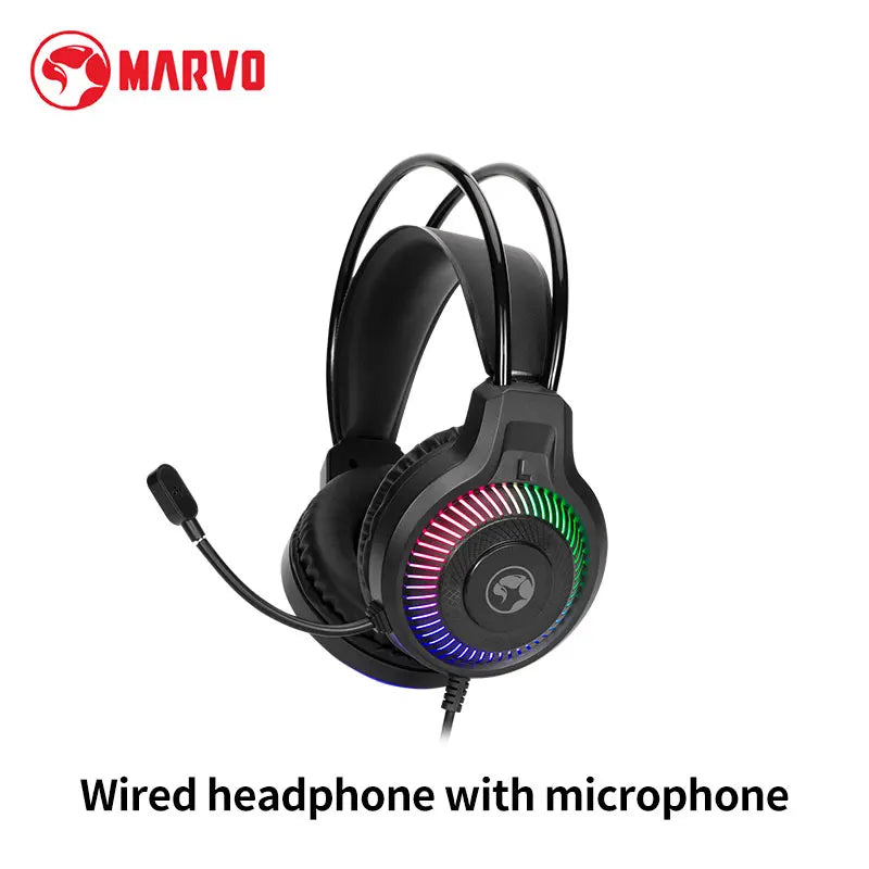 Kit Gamer teclado, mouse, headset e mouse pad