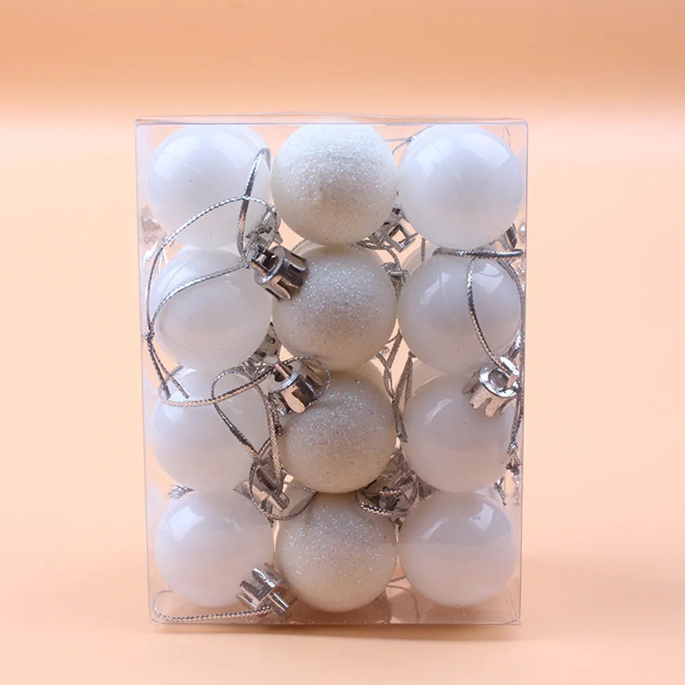 enfeite de bolas para arvore de natal com 24pcs 3cm