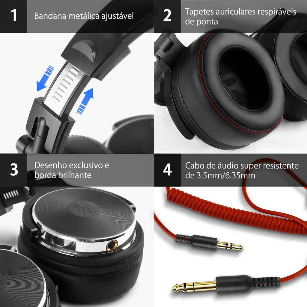 Fone de Ouvido OneOdio Pro