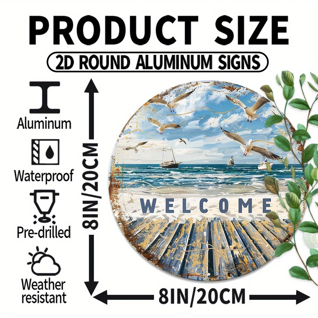 1 quadro mar, praia lindo