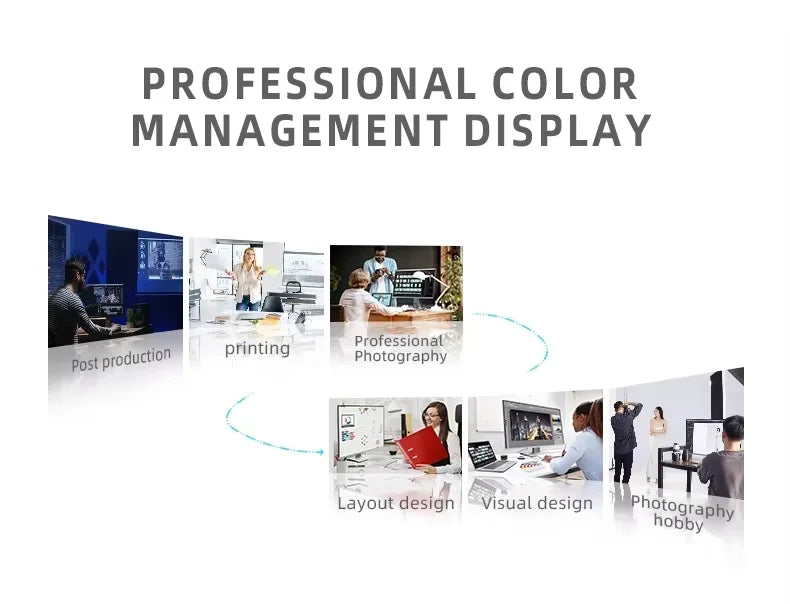 Monitor 4K VisionPro 27" – Tela Vertical Bezel-less com Type-C