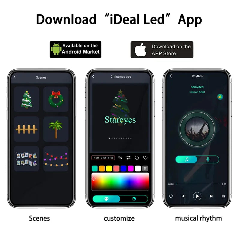 BrightMood™ RGB – Luzes LED