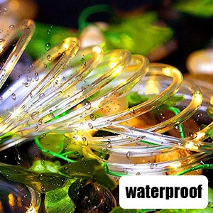 luz led estilo espiral solar