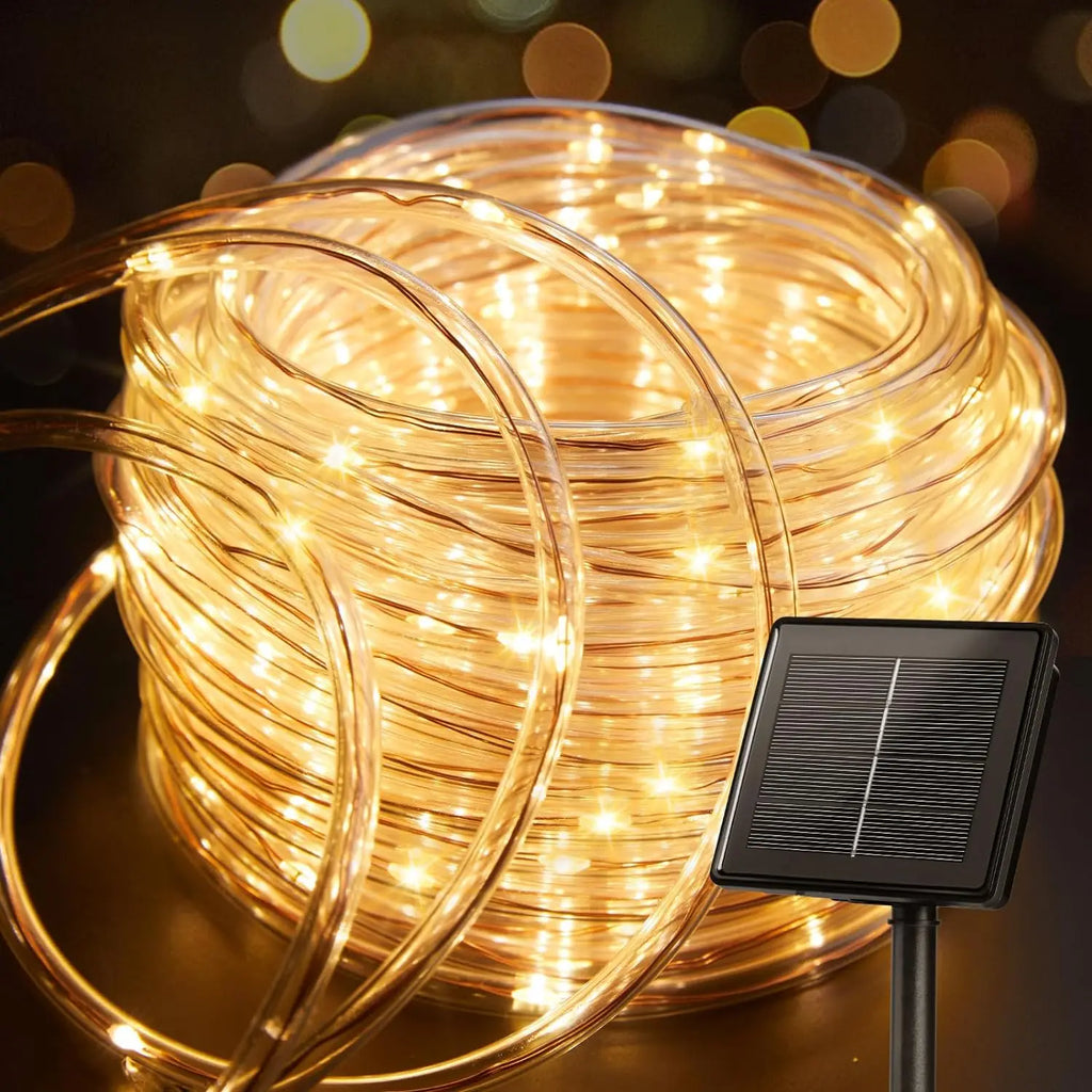 luz led estilo espiral solar