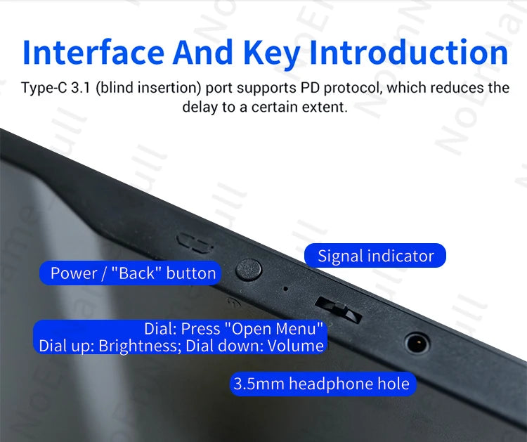 Monitor Portátil 11.6"