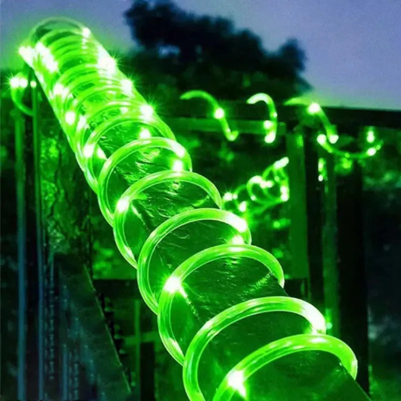 luz led estilo espiral solar