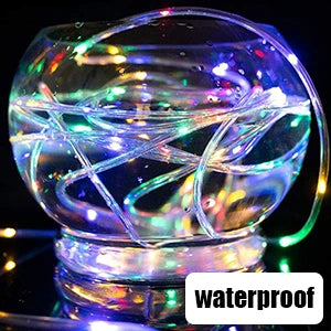 luz led estilo espiral solar