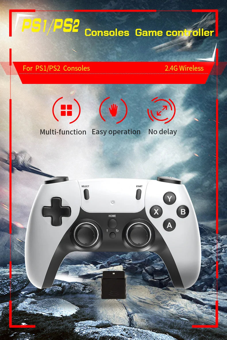 Controle para PS1 PS2 sem fio